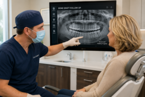 Dentist Explaining Dental X-ray